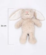 Mollis Hase Kuscheltier Baby (36cm groß) – Weiches Stofftier für Kinder & Babxschelhase – Bild 4