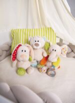 My First NICI Kuscheltier Bär Taps – Plüschtier Stofftier für Babys und Kleinkinder aurt – Bild 2