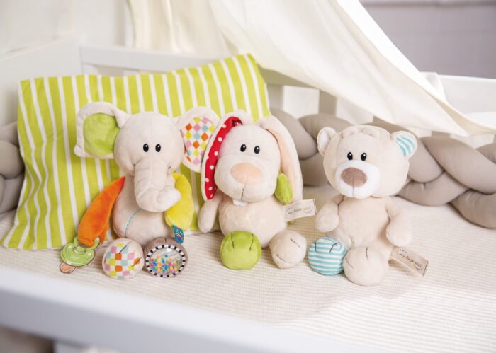 My First NICI Kuscheltier Bär Taps – Plüschtier Stofftier für Babys und Kleinkinder aurt – Bild 4