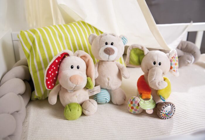 My First NICI Kuscheltier Bär Taps – Plüschtier Stofftier für Babys und Kleinkinder aurt – Bild 3